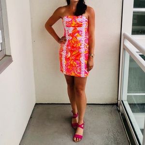 Lilly Pulitzer Tandy Dress Sunshine Yellow 💛💗